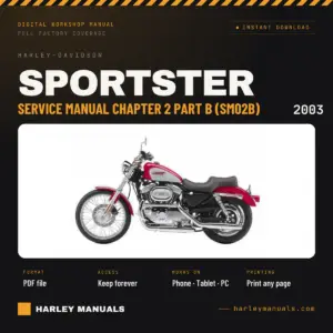2003 Harley-Davidson Sportster Service Manual Chapter 2 Part B (SM02B) - PDF Download