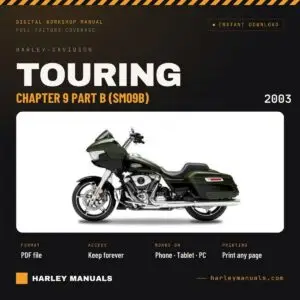 2003 Harley-Davidson Touring Service Manual Chapter 9 Part B (SM09B) - PDF Download