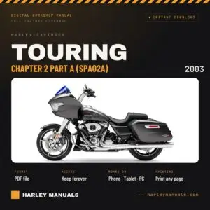 2003 Harley-Davidson Touring Service Manual Supplement A Chapter 2 Part A (SPA02A) - PDF Download