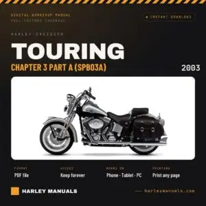 2003 Harley-Davidson Touring Service Manual Supplement B Chapter 3 Part A (SPB03A) - PDF Download
