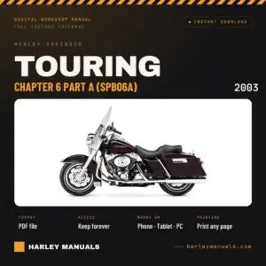 2003 Harley-Davidson Touring Service Manual Supplement B Chapter 6 Part A (SPB06A) - PDF Download
