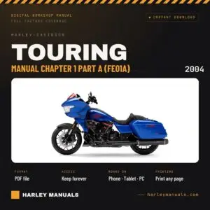 2004 Harley-Davidson Touring Electrical Diagnostic Manual Chapter 1 Part A (FE01A) cover