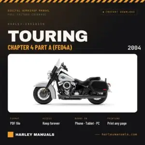 2004 Harley-Davidson Touring Electrical Diagnostic Manual Chapter 4 Part A (FE04A) - PDF Download