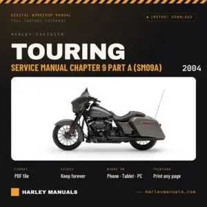 2004 Harley-Davidson Touring Service Manual Chapter 9 Part A (SM09A) - PDF Download