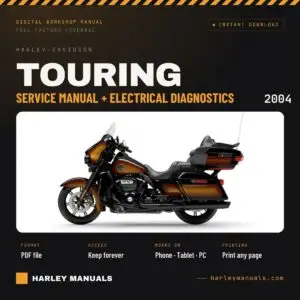 2004 Harley-Davidson Touring Service Manual + Electrical Diagnostics Bundle - PDF Instant Download