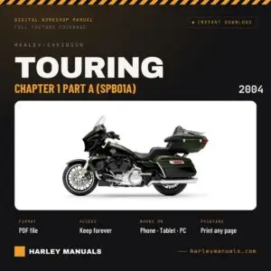 2004 Harley-Davidson Touring Service Manual Supplement B Chapter 1 Part A (SPB01A) - PDF Download