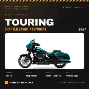2004 Harley-Davidson Touring Service Manual Supplement B Chapter 2 Part A (SPB02A) - PDF Download