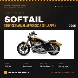 2005 Harley-Davidson Softail Service Manual Appendix A (SM_APPA) - PDF Download