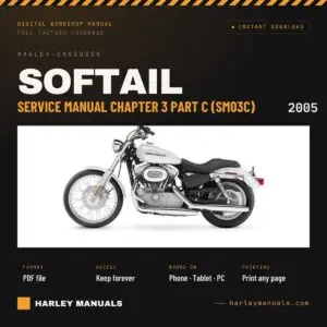 2005 Harley-Davidson Softail Service Manual Chapter 3 Part C (SM03C) - PDF Download