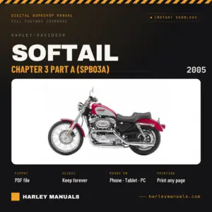 2005 Harley-Davidson Softail Service Manual Supplement B Chapter 3 Part A (SPB03A) - PDF Download