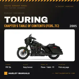 2005 Harley-Davidson Touring Electrical Diagnostic Manual Chapter 5 Table of Contents (FE05_TC) - PDF Download