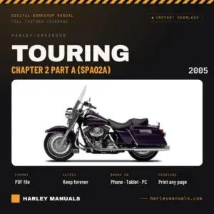 2005 Harley-Davidson Touring Service Manual Supplement A Chapter 2 Part A (SPA02A) - PDF Download