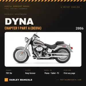 2006 Harley-Davidson Dyna Electrical Diagnostic Manual Chapter 1 Part A (DE01A) - PDF Download