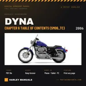 2006 Harley-Davidson Dyna Service Manual Chapter 6 Table of Contents (SM06_TC) - PDF Download