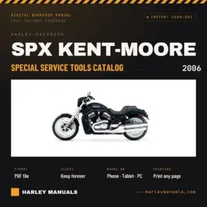 2006 SPX Kent-Moore Harley-Davidson Special Service Tools Catalog - PDF Instant Download