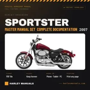 2007 Harley-Davidson Sportster Master Manual Set - Complete Documentation Library