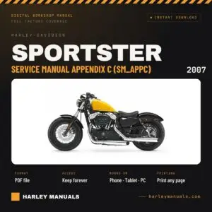 2007 Harley-Davidson Sportster Service Manual Appendix C (SM_APPC) - PDF Download