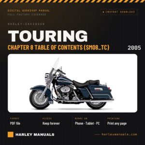 2005 Harley-Davidson Touring Service Manual Chapter 8 Table of Contents (SM08_TC) - PDF Download