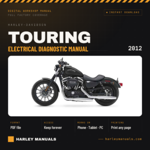 2012 Harley-Davidson Touring Electrical Diagnostic Manual (99497-12) - OEM Wiring & Diagnostics PDF Instant Download