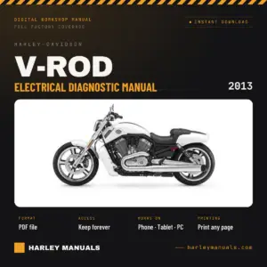 2013 Harley-Davidson V-Rod Electrical Diagnostic Manual (99499-13) cover