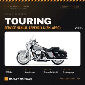 2005 Harley-Davidson Touring Service Manual Appendix C (SM_APPC) - PDF Download