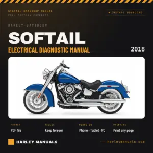 2018 Harley-Davidson Softail Electrical Diagnostic Manual cover