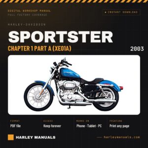 2003 Harley-Davidson Sportster Electrical Diagnostic Manual Chapter 1 Part A (XE01A) - PDF Download
