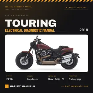 2018 Harley-Davidson Touring Electrical Diagnostic Manual - OEM Wiring & Diagnostics PDF Instant Download