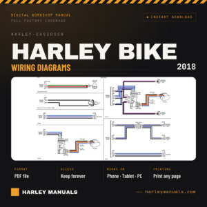 2018 Harley-Davidson Wiring Diagrams All Models - PDF Instant Download