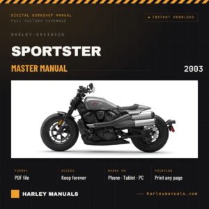 2003 Sportster Master Manual
