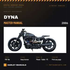 2006 Dyna Master Manual
